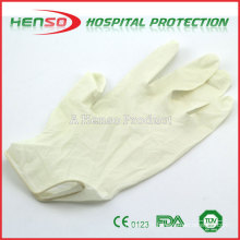 Henso Medical Disposable Pre Powdered Latex examination Gloves
